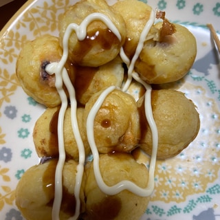 チーズが入ったたこ焼き